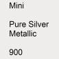 Preview: Mini, Pure Silver Metallic, 900.